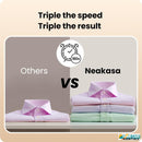 Magic 1 Handheld Garment Steamer with Suction No Ironing Board Needed.