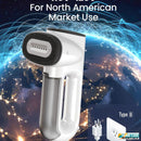 Magic 1 Handheld Garment Steamer with Suction No Ironing Board Needed.